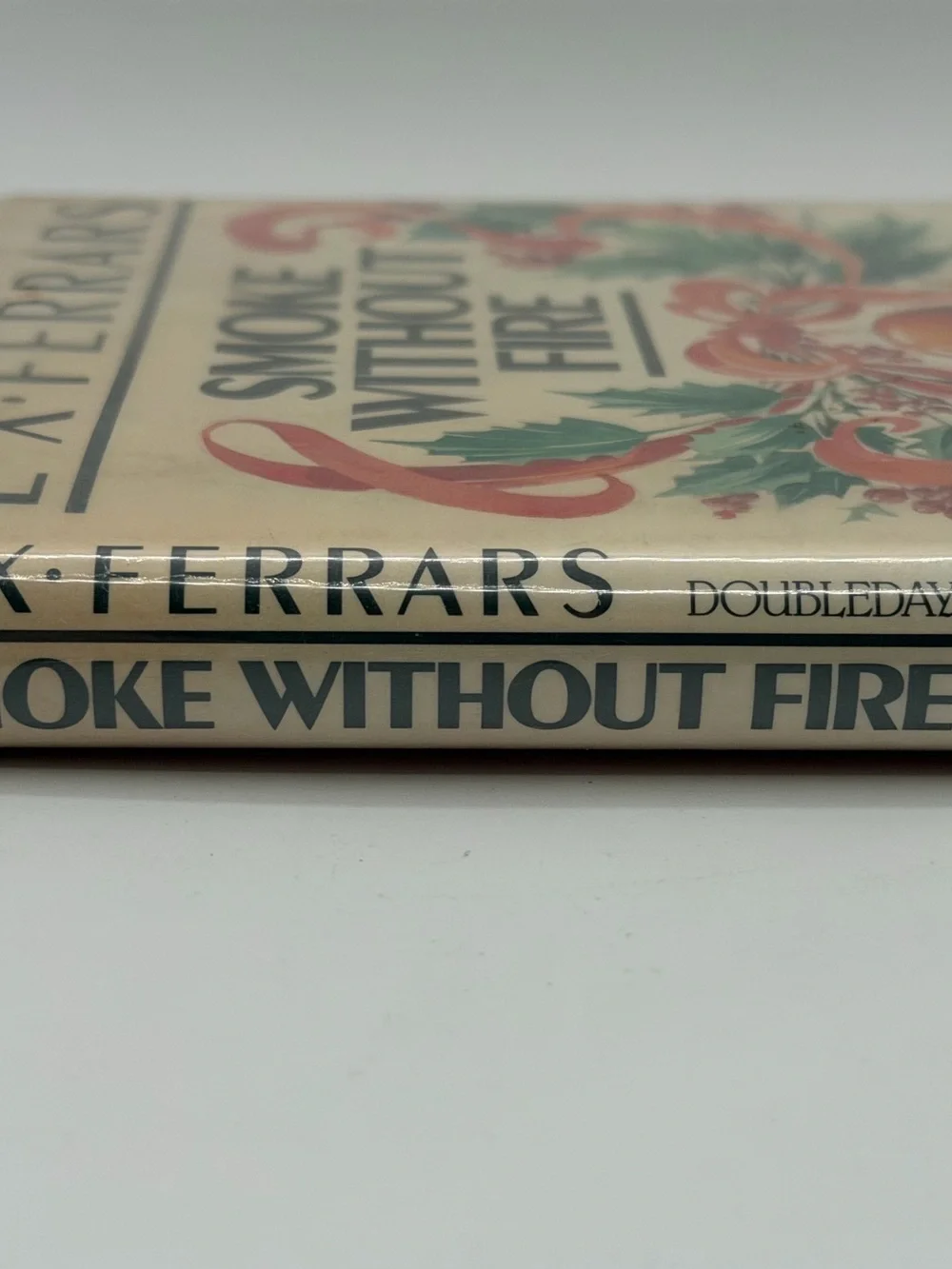 Smoke Without Fire by E.X. Ferrars Hardcover Book 1991 First Edition Library